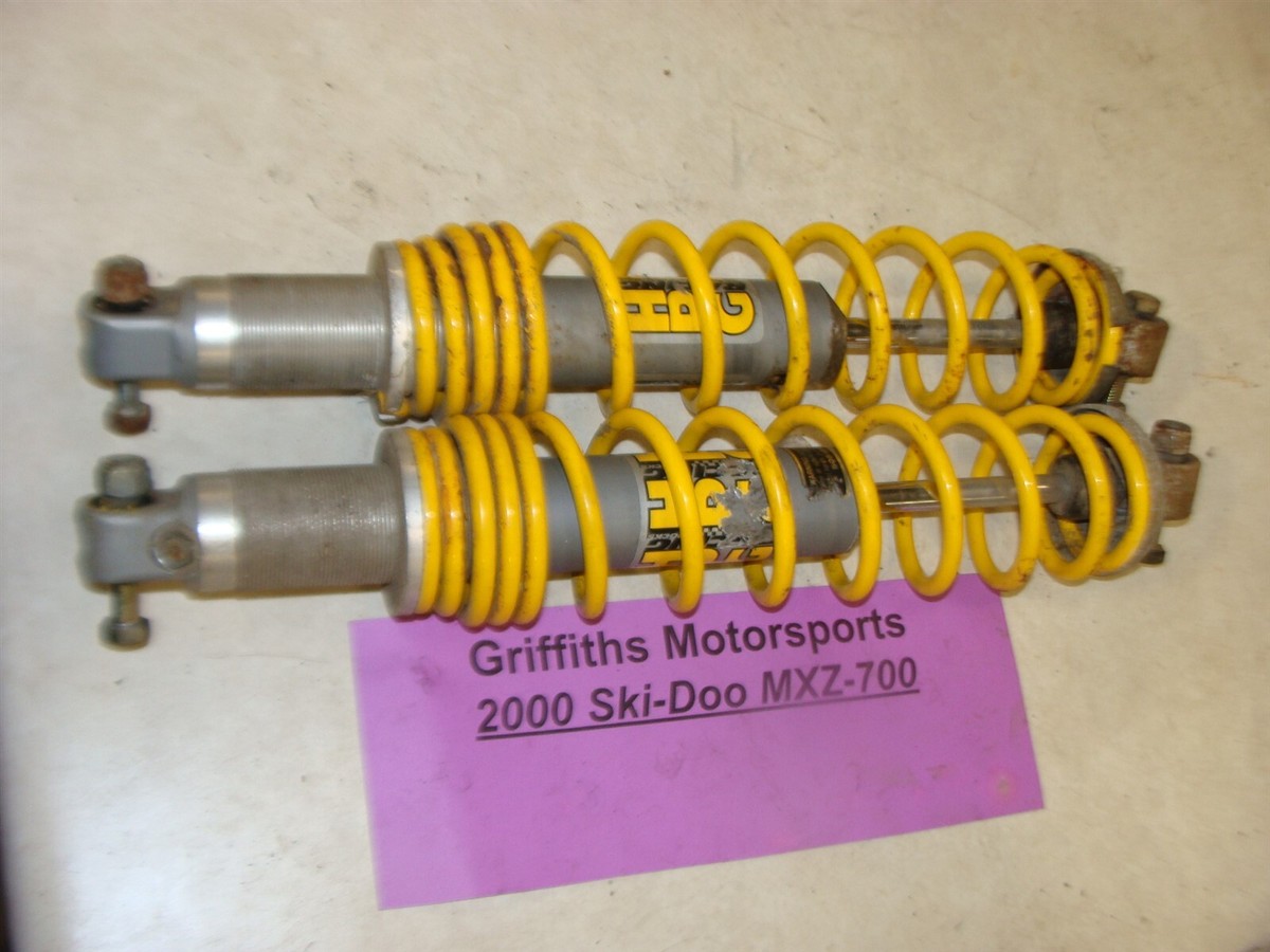 2000 SKI DOO MXZ 700 ZX chassis oem HPG racing front shocks