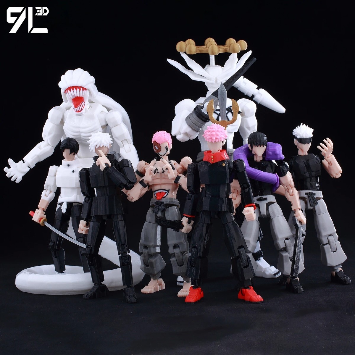 T13 Printed Anime Naruto Jujutsu Kaisen Characters Lucky13 Dummy