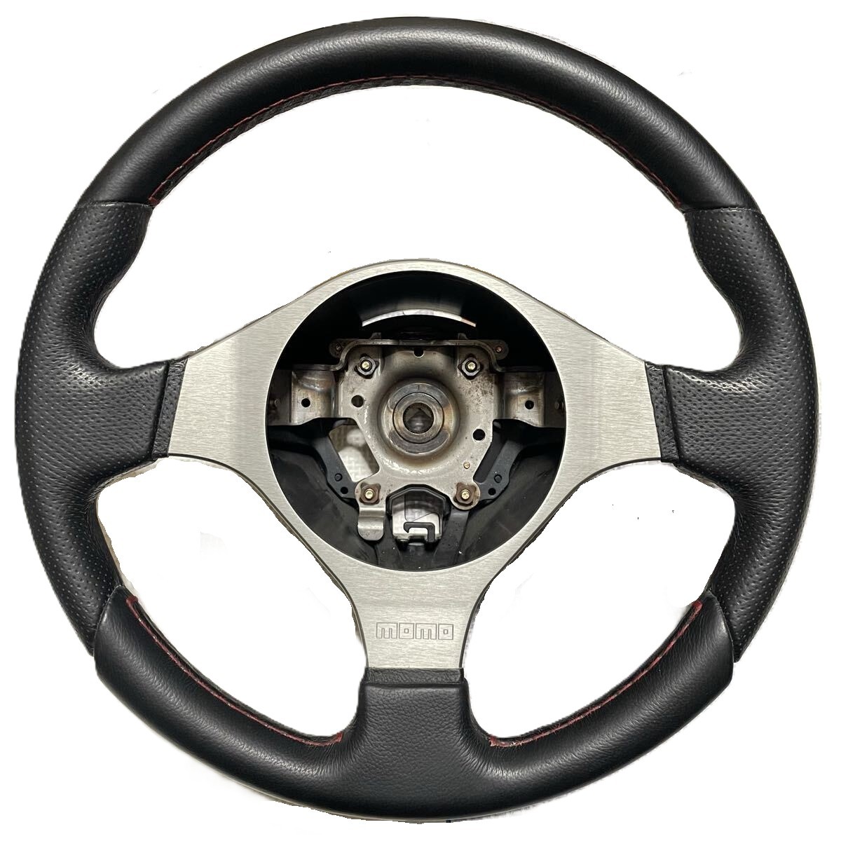Nissan OEM MOMO Leather Steering Wheel for Skyline V35 Z33 350Z