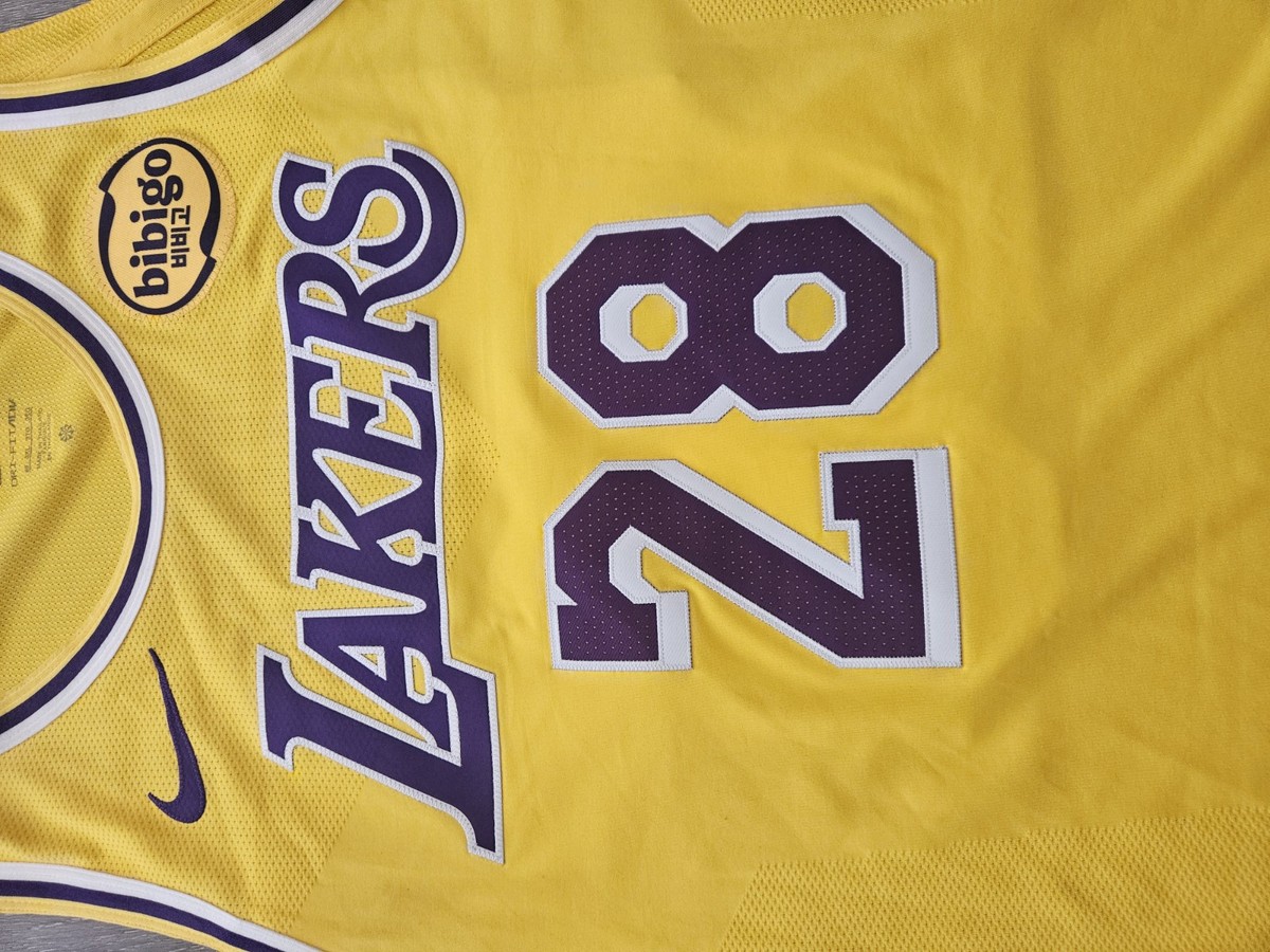 Nike Authentic Rui Hachimura 2024-25 Lakers Icon Edition Jersey 58