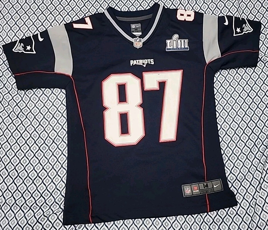 NFL ペイトリオッツGronkowski スーパーボウルユニフォーム Nike New