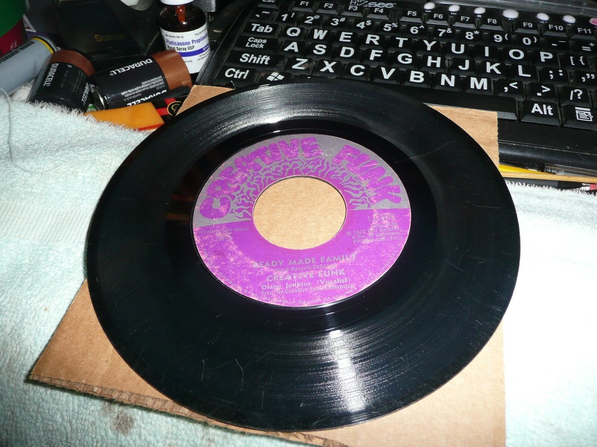 record 45 scarce Creative Funk Diane Jenkins on CF records Funk