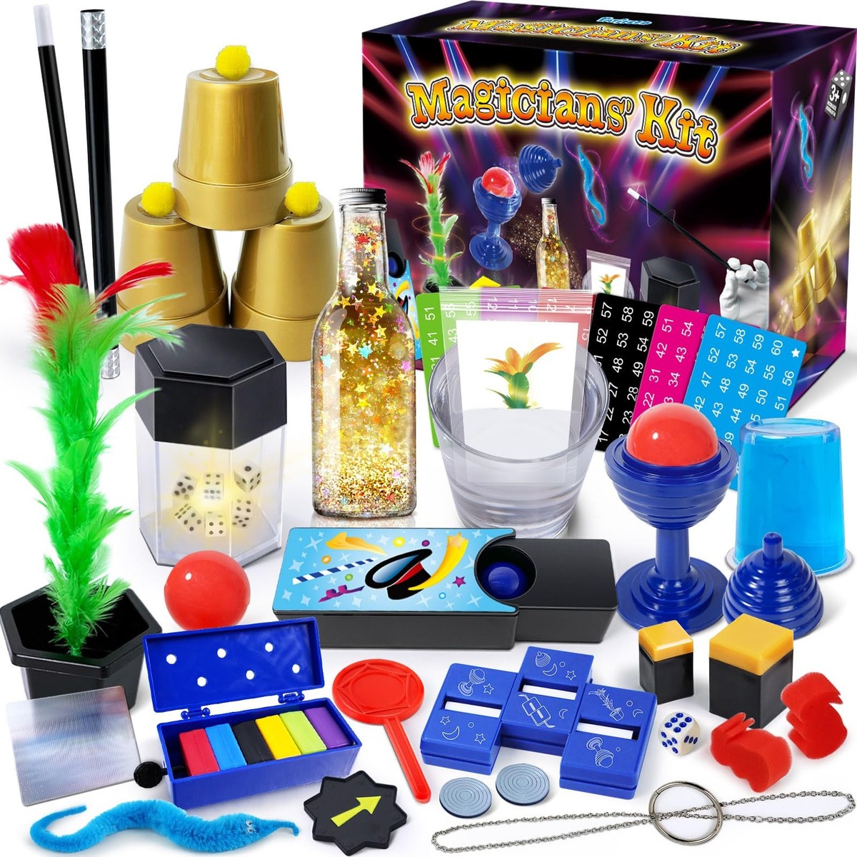 Magic Kit - Magic Tricks for Kids Magic Set with Step-By-Step