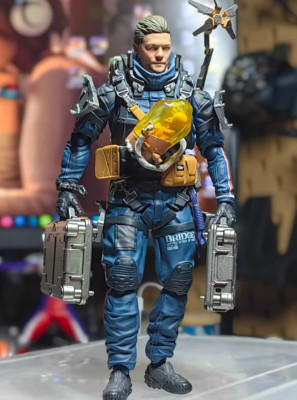 Figma516-DX Death Stranding Sam Porter Bridges+Motorcycle 1/12