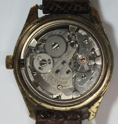 Vintage Waltham Swiss 17J Shock Resistant 34mm Unadjusted