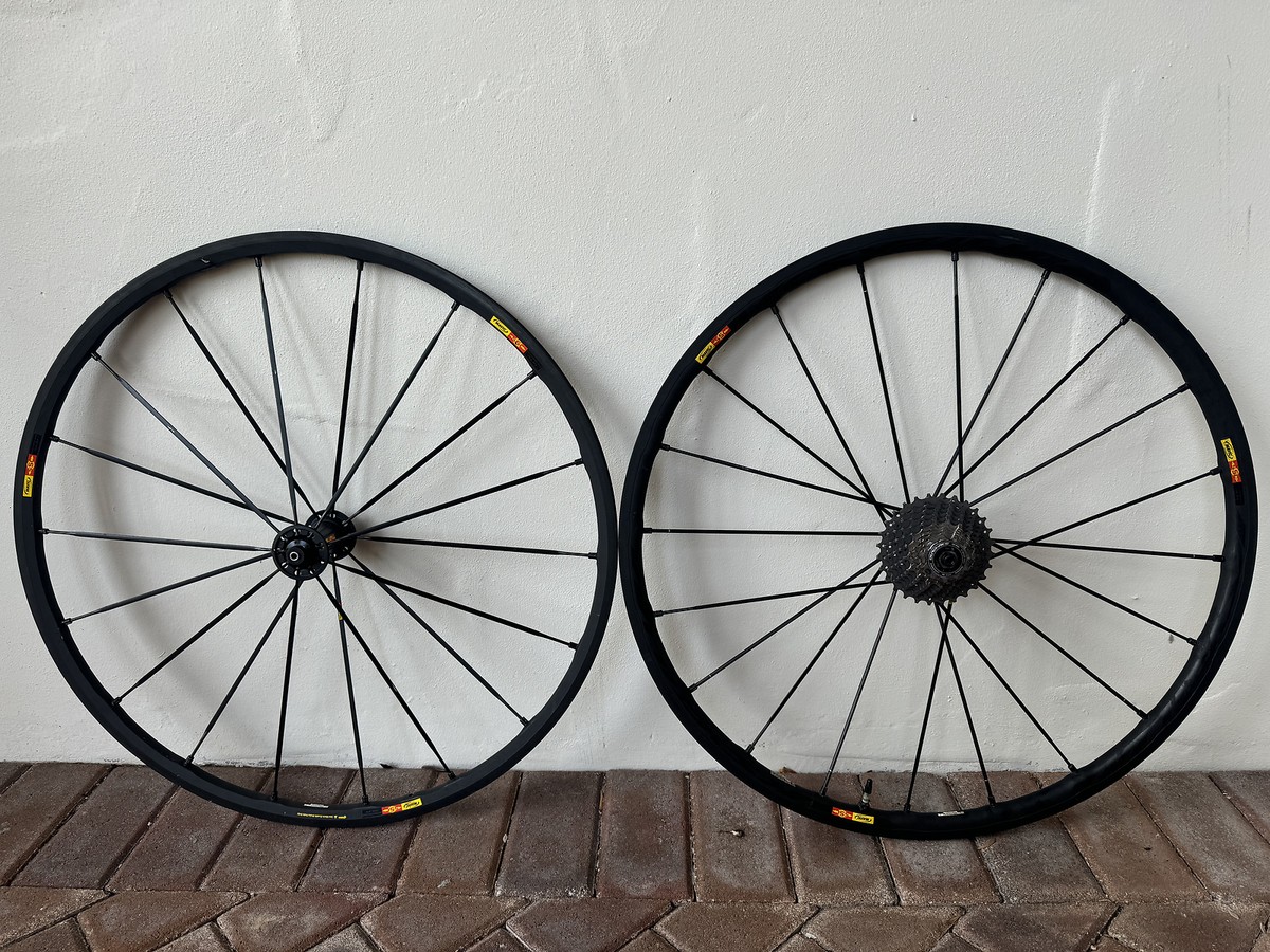 Mavic Ksyrium SLR Exalith Wheelset 700c | eBay