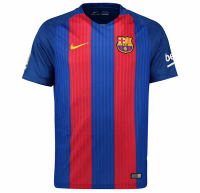 Nike Men's Dri-Fit FC Barcelona Home Soccer Jersey XX-Large Red