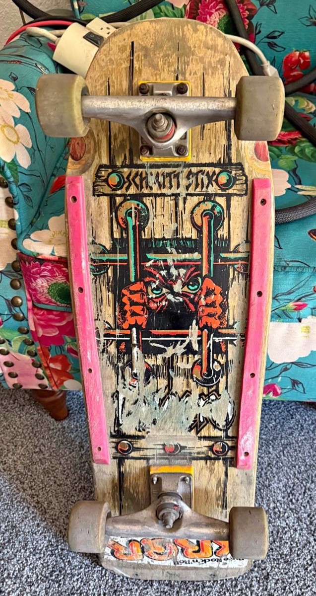 RARE 1980s vintage skateboard - Schmitt Stix John Lucero- send