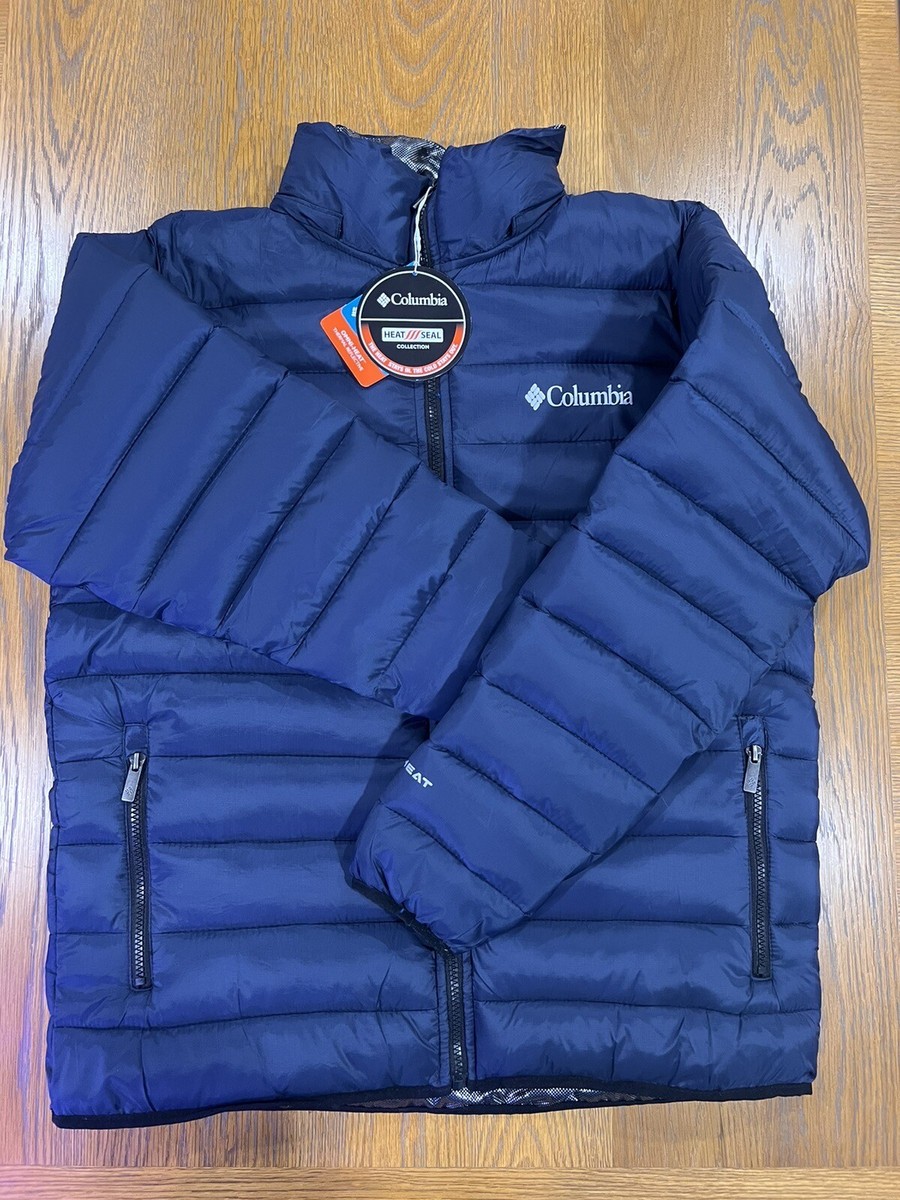 Columbia - Mens Down Puffer Jacket W/ Removable Hood. Omni-Heat