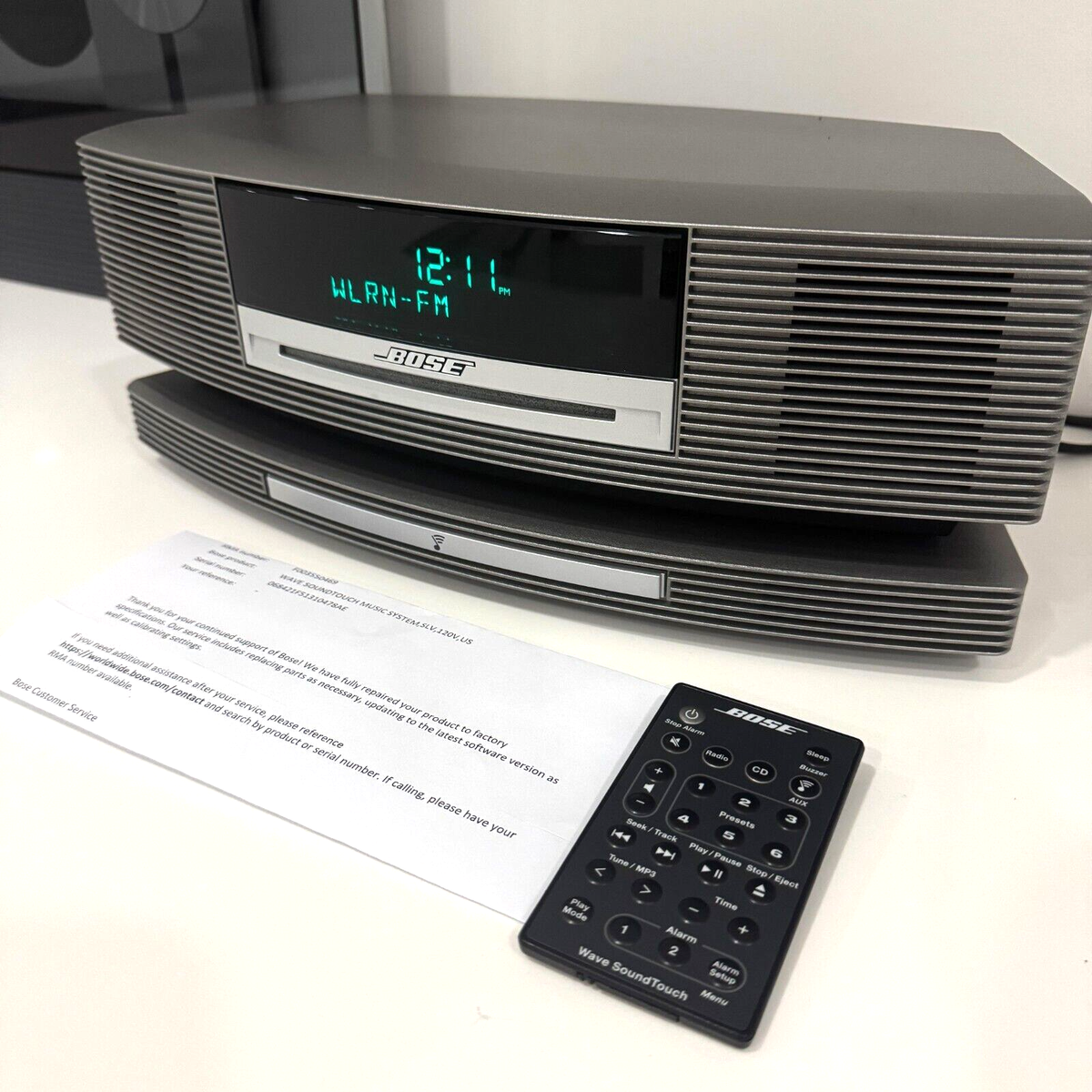 Bose Wave SoundTouch Music System III CD Radio w/Pedestal Remote