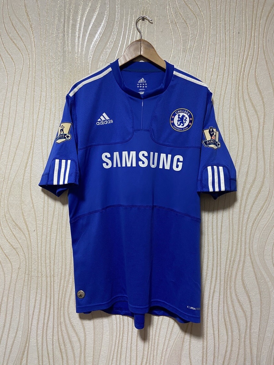CHELSEA 2009 2010 HOME SHIRT JERSEY ADIDAS E84291 sz L MEN #9 JOHN
