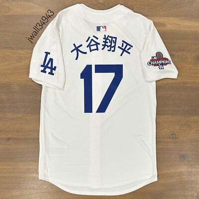 Nike Shohei Ohtani Los Angeles Dodgers Vapor Limited Kanji Jersey