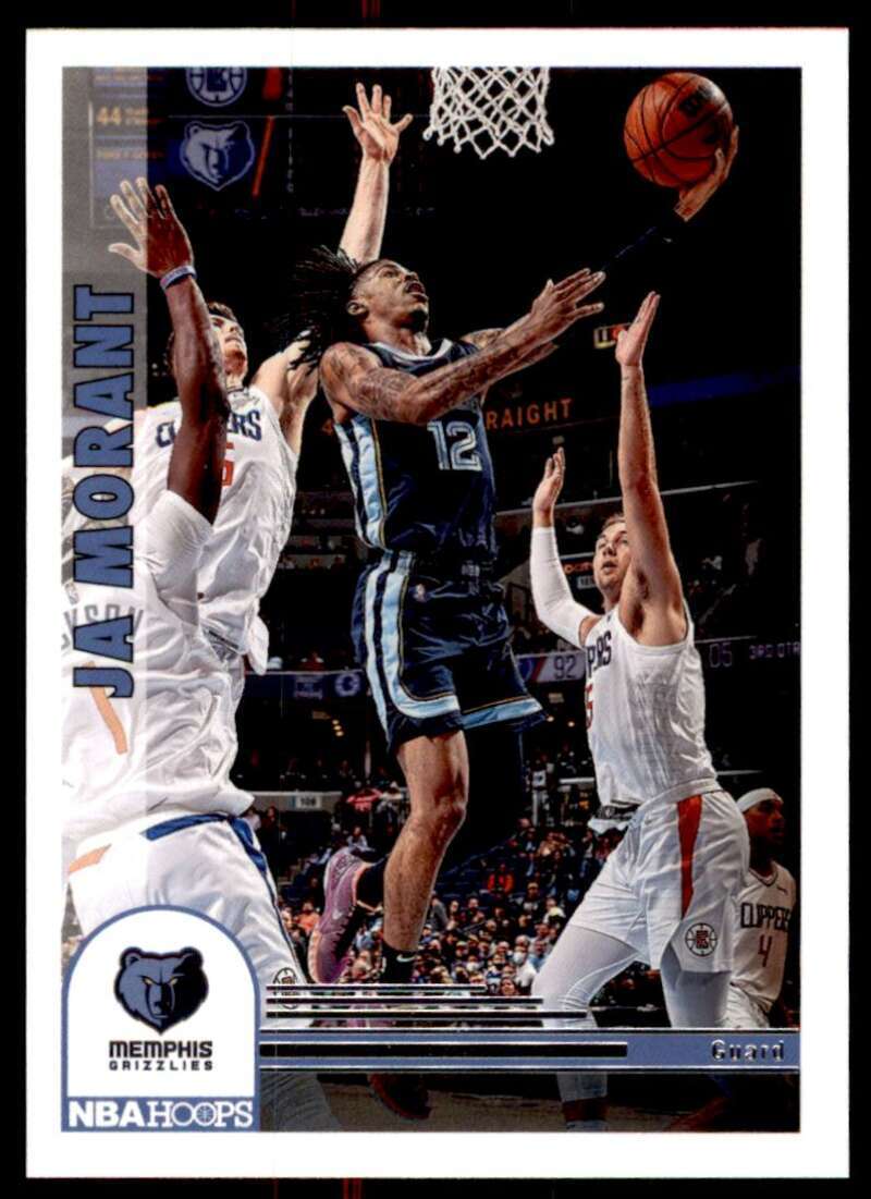 2022-23 Panini NBA Hoops #289 Ja Morant Memphis Grizzlies