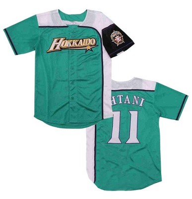 11 Hokkaido Nippon-Ham Fighters Baseball Jerseys Pullover 2 Color