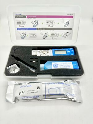 Horiba LAQUAtwin-PH-11, pH, Waterproof Pocket Meter Ship World