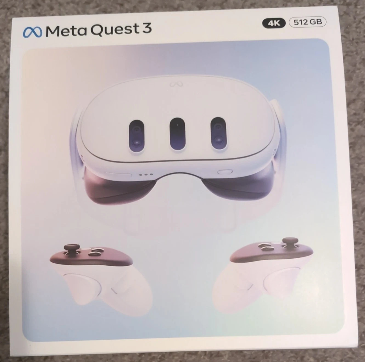 New 2023 Meta - Quest 3 - 512GB - Breakthrough Mixed Reality VR