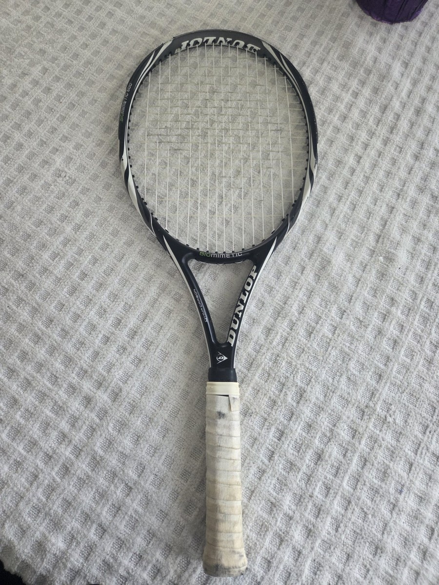 Dunlop Biomimetic 600 Hm6 Carbon Tennis Racquet 4 3/8 Grip | eBay