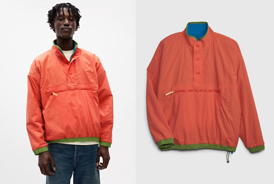 NWT Gap $138 Re-Issue×Sean Wotherspoon Reversible Half-Zip