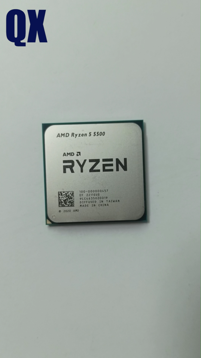 AMD Ryzen 5 5500 6 Core AM4 CPU Twelve-Thread 3.6GHz Processor 65W