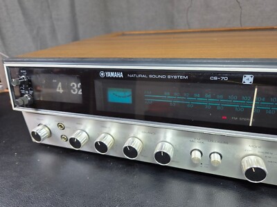 Yamaha CS-70 Vintage Stereo Receiver Super Rare Part Repair VIDEO