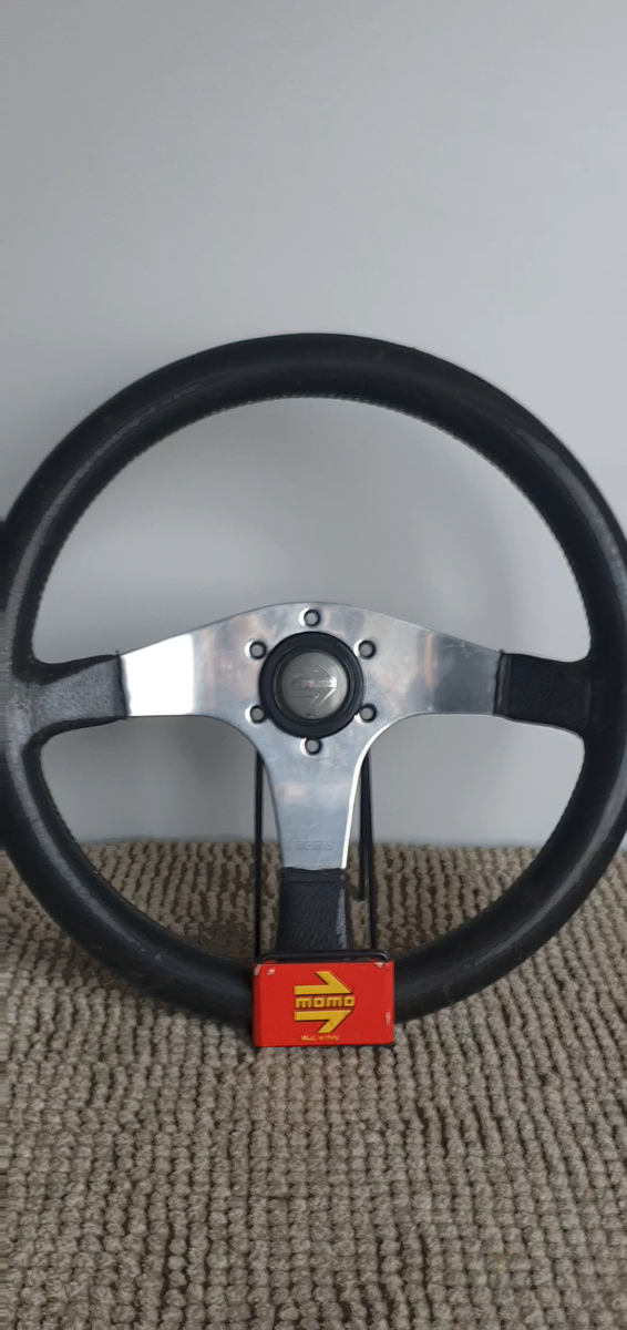 MOMO Cavallino 2 leather steering wheel 360mm HONDA BMW VW 1989