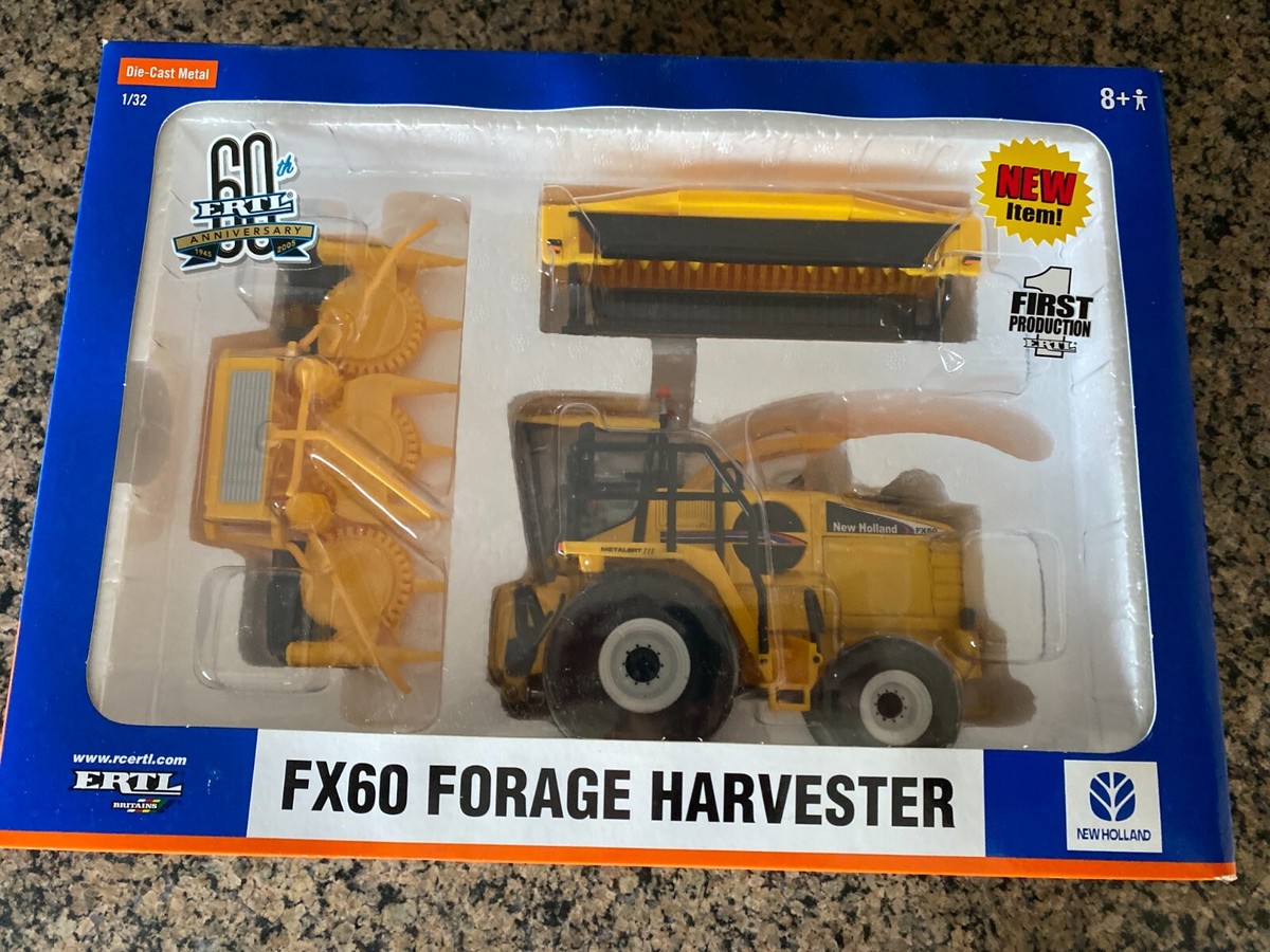 1/32 ERTL BRITAINS NEW HOLLAND FX60 FORAGE HARVESTER FIRST EDITION