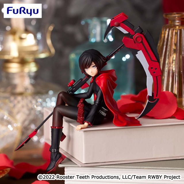 RWBY Ice Queendom Ruby Rose Noodle Stopper Figure FuRyu Japan | eBay