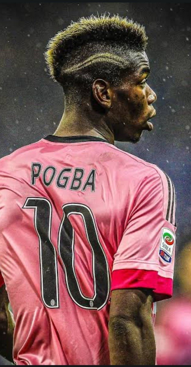 Paul Pogba Juventus #10 Pink Away Jersey 2015-2016 Adidas UCL