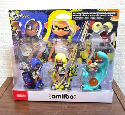 Nintendo Switch Splatoon amiibo 16 piece set all amiibo gear Used