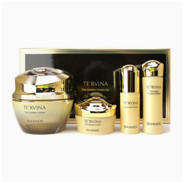 Isa Knox Tervina The Golden Cream 60ml Set Antiaging Firming Skin