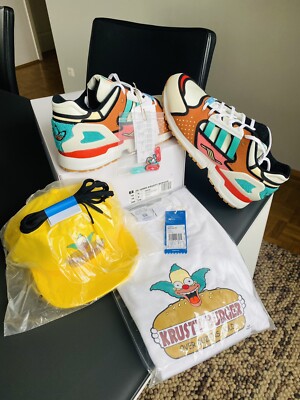 Adidas ZX 10000 Krusty Burger COLLECTORS SET - Einmaliges Set