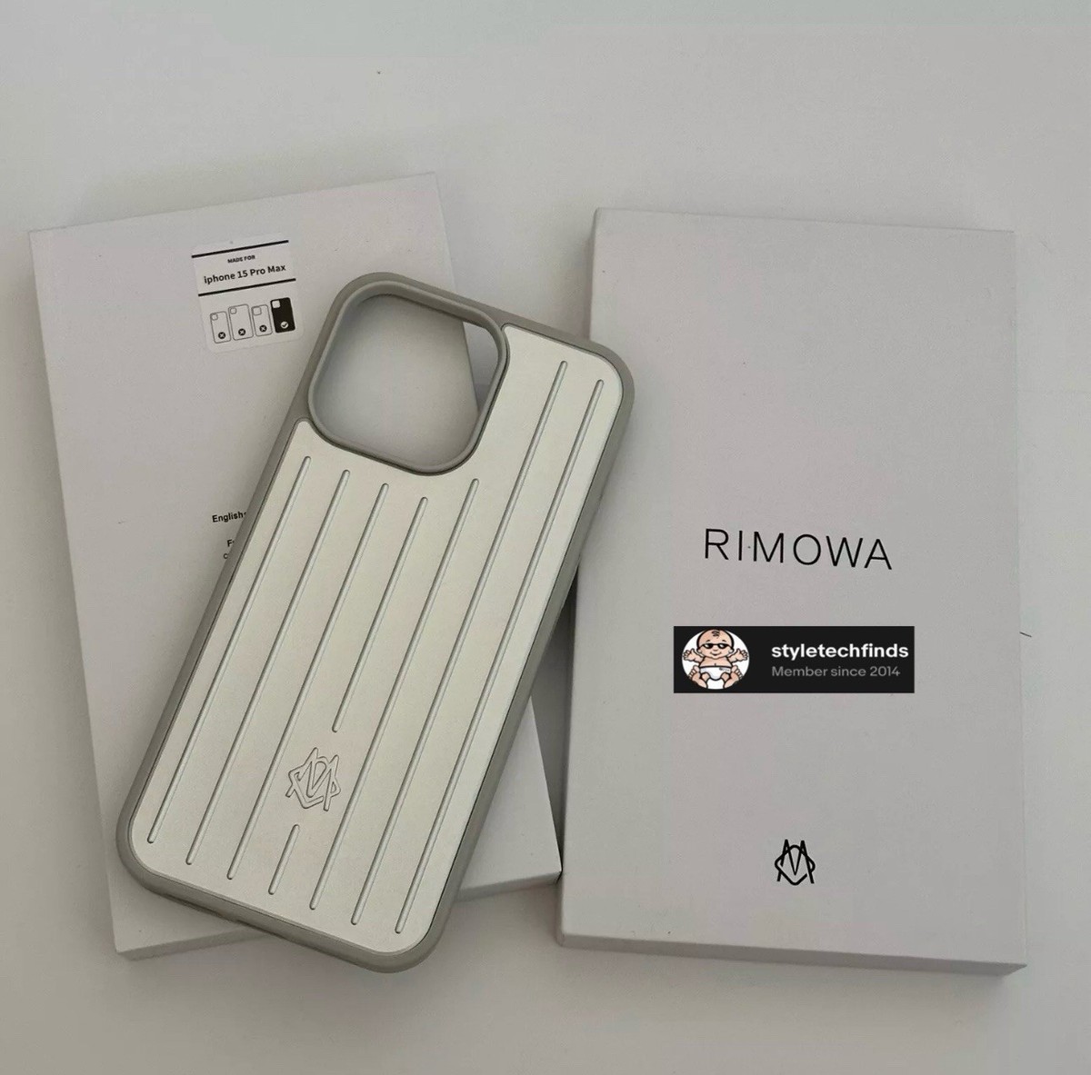 Rimowa Iphone Case Aluminum For 15 ProMAX ⭐️U.S SELLER ⭐ | eBay