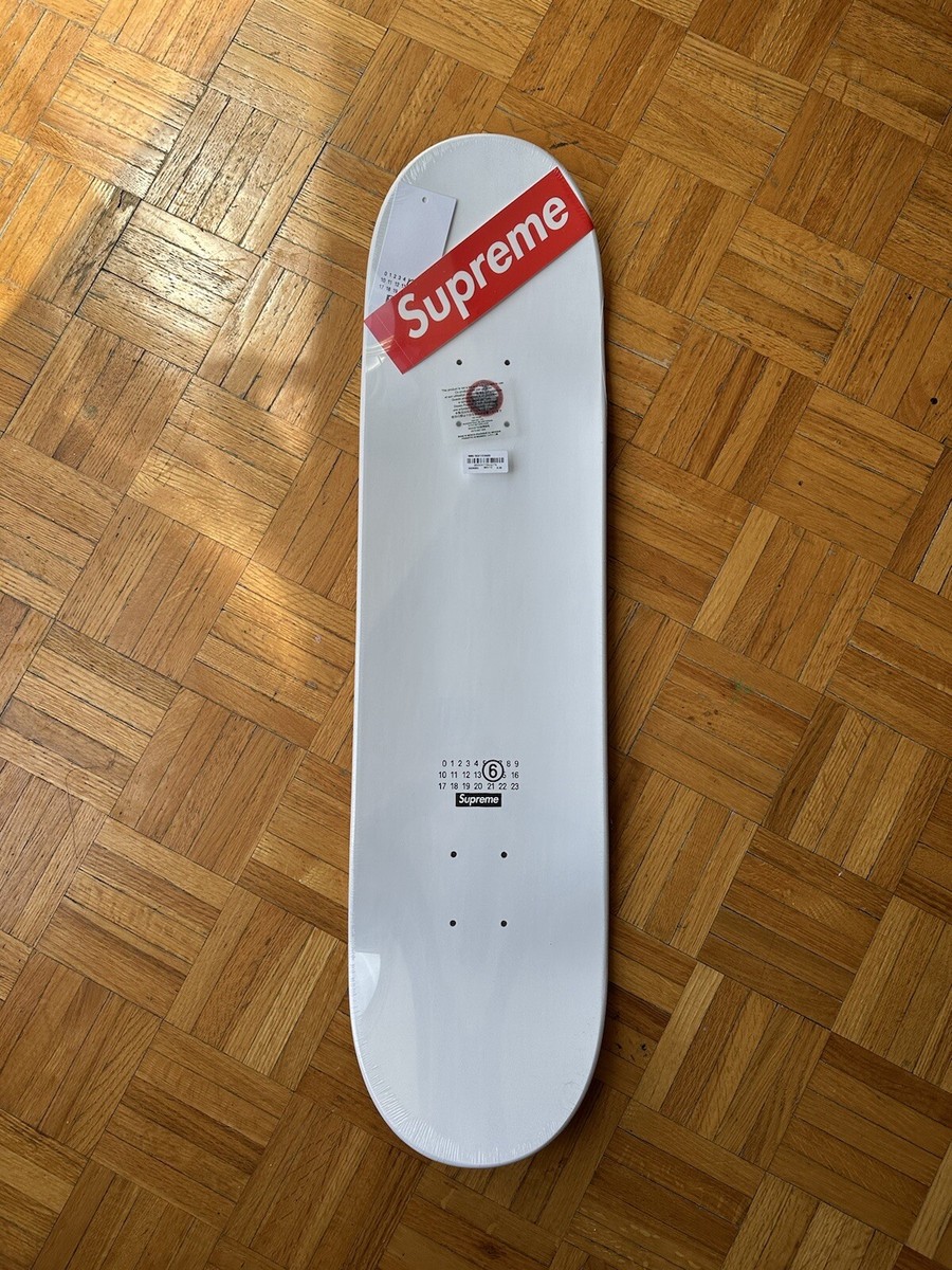 Supreme x MM6 Maison Margiela Skateboard 8.25” Brand New & Sealed