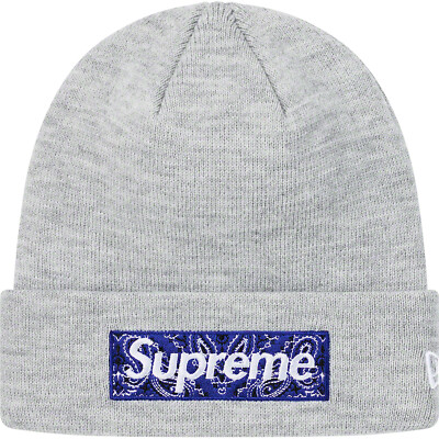 Supreme x New Era Box Logo Beanie FW19 (FW19BN4) One Size | eBay