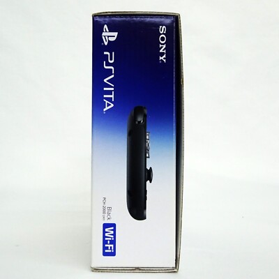 SONY PlayStation Vita Wi-Fi Model Black PCH-2000 ZA11 Vita Cosole