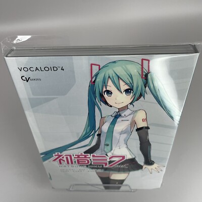 CRYPTON VOCALOID4 Hatsune Miku V4X incl. ENGLISH PACKAGE Software