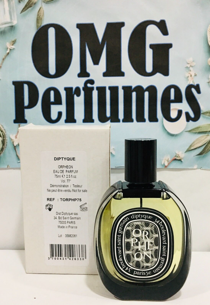 Orphéon Eau de Parfum Diptyque for Unisex Eua de Parfum 75ml New