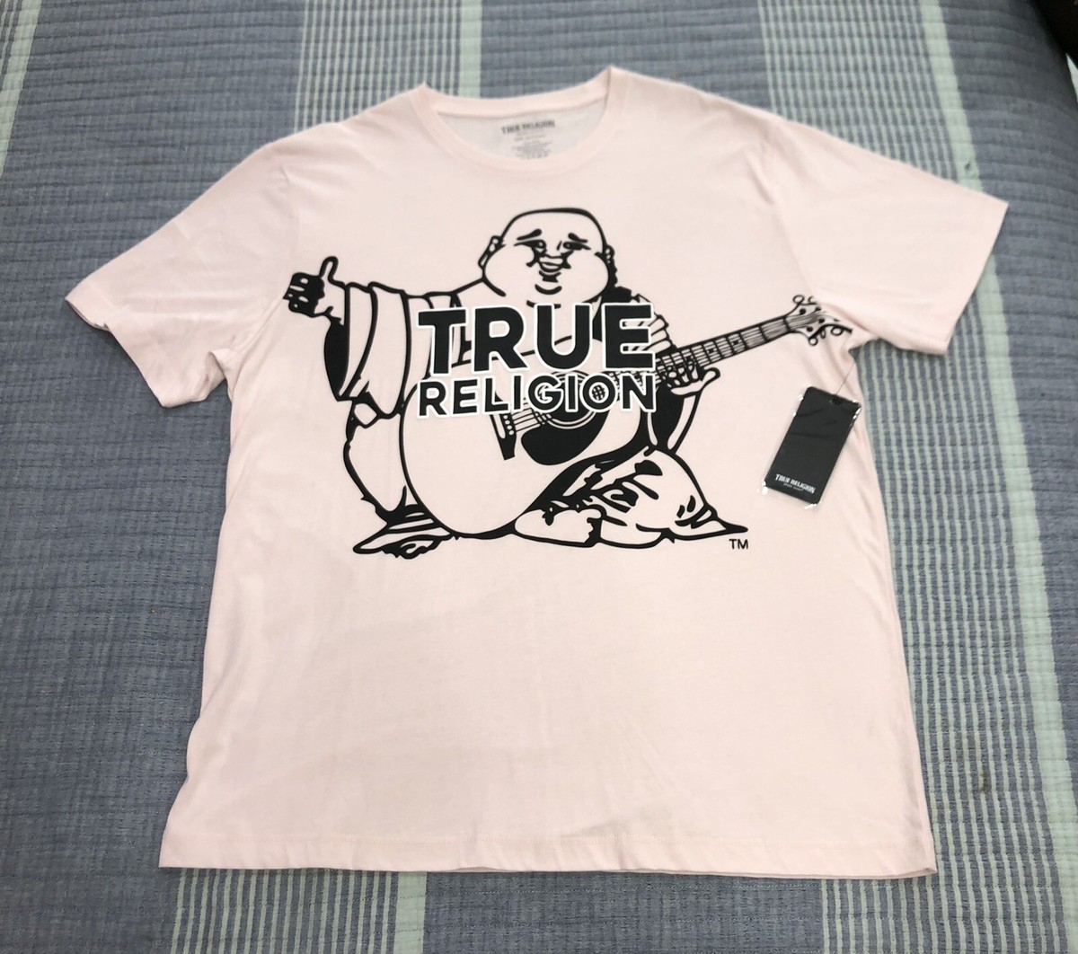 TRUE RELIGION BIG BUDDHA TR TEE SIZE 3XL PALE LILAC NWT | eBay