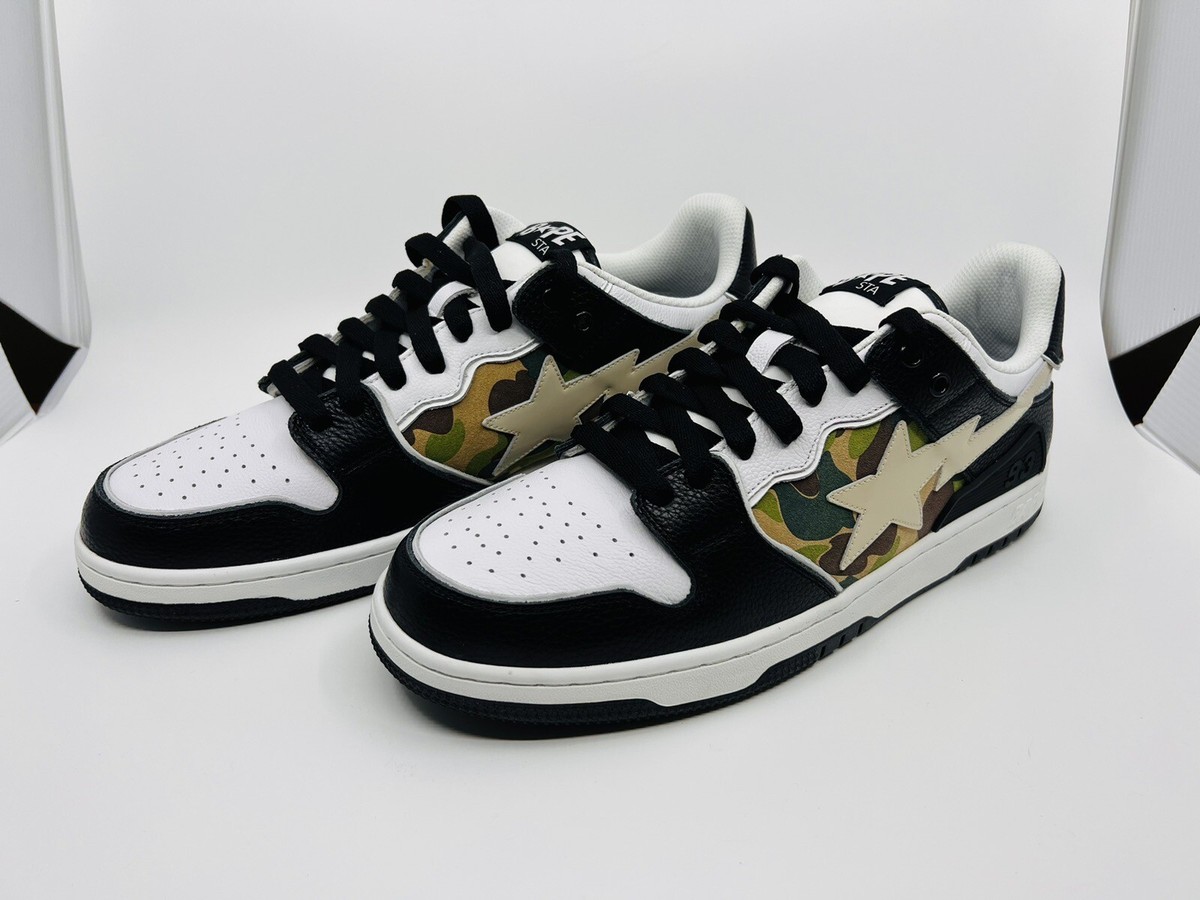 Bape Sk8 Sta Black/Camo DS Size 13 w/Box | eBay