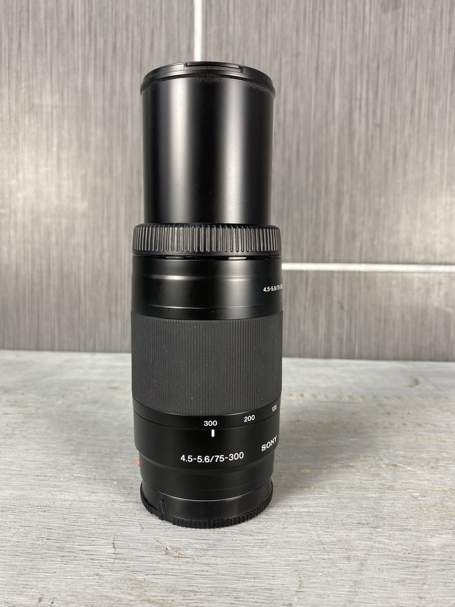 Sony 75-300mm f/4.5-5.6 Alpha A-Mount Telephoto Zoom Lens FOR