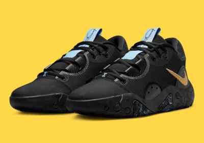 Nike Paul George PG 6 Black PG6 Metallic Gold DC1974-005 Men 15