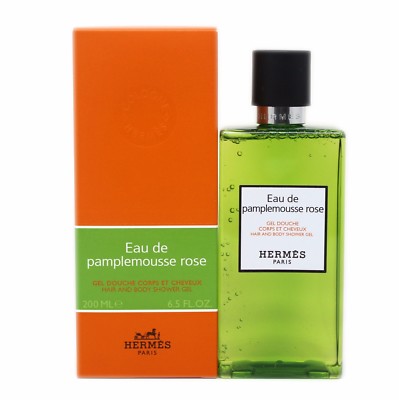 HERMES EAU DE PAMPLEMOUSSE ROSE HAIR AND BODY SHOWER GEL 200ML NIB