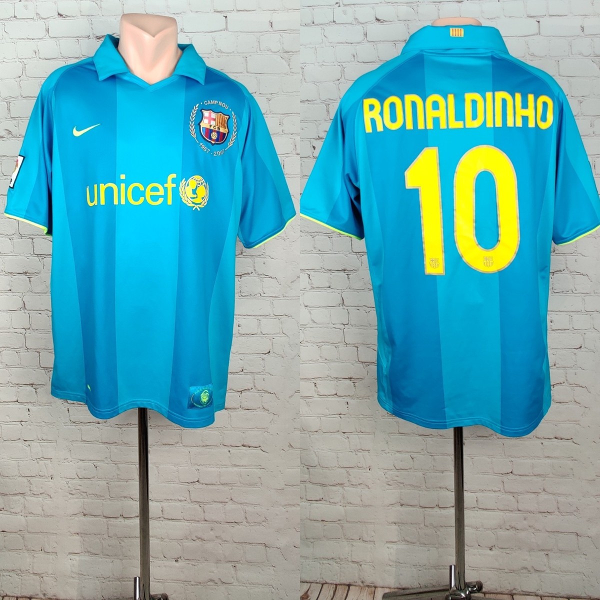 Football shirt soccer Barcelona Away 2007/2008/2009 Nike jersey