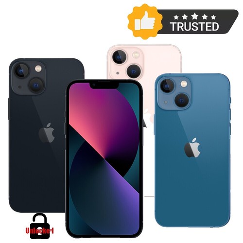 Apple iPhone 13 - 128 GB - Blue - Fully Unlocked - 90%+ Battery