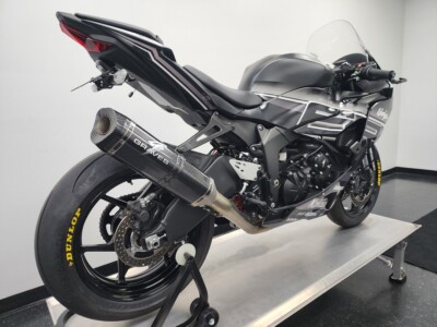 Graves Kawasaki ZX-6R OEM Bodywork Graphics Set - Grayscale 24-25