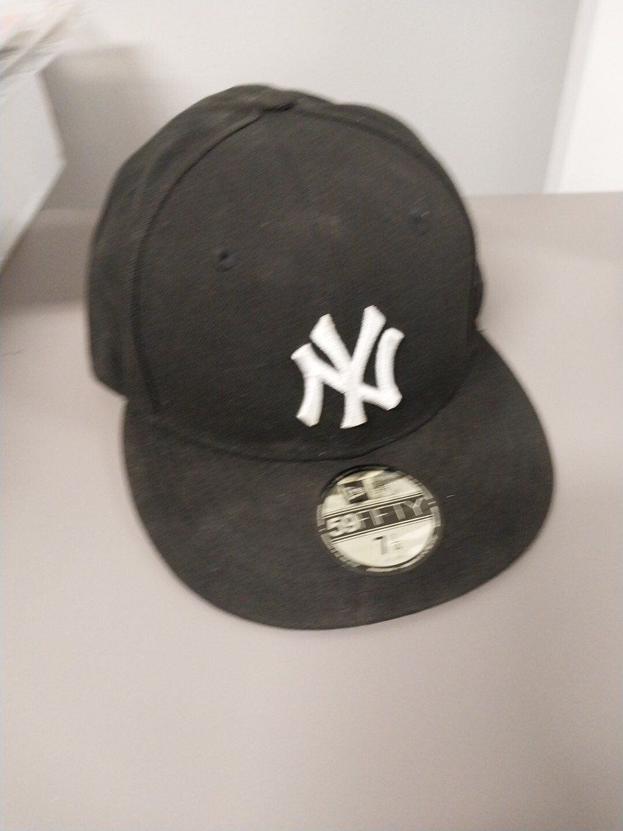 New Era Cap New York Yankees Cotton Black Plain Men's Rn11493 7 1