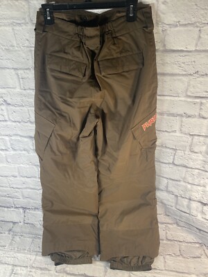 Burton Cargo Snowboard Ski Pants XL Boys Brown Waterproof
