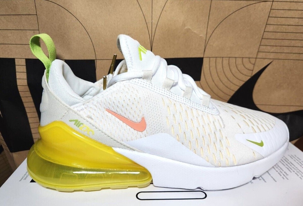 Nike Air Max 270 Women's Sizes Yellow Green Pink White Running