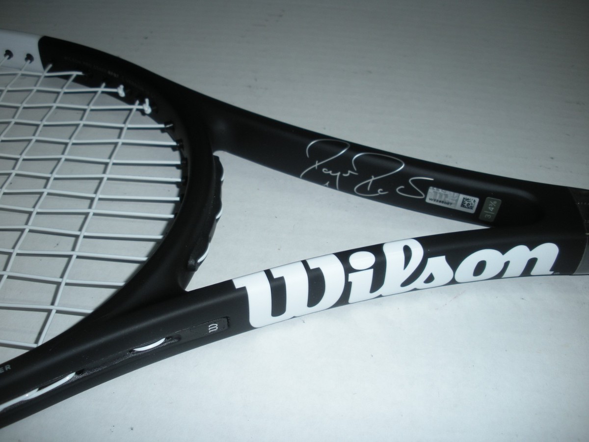 WILSON PRO STAFF RF97 V12 TUXEDO TENNIS RACQUET 4 3/8 NEW (SEE ALL
