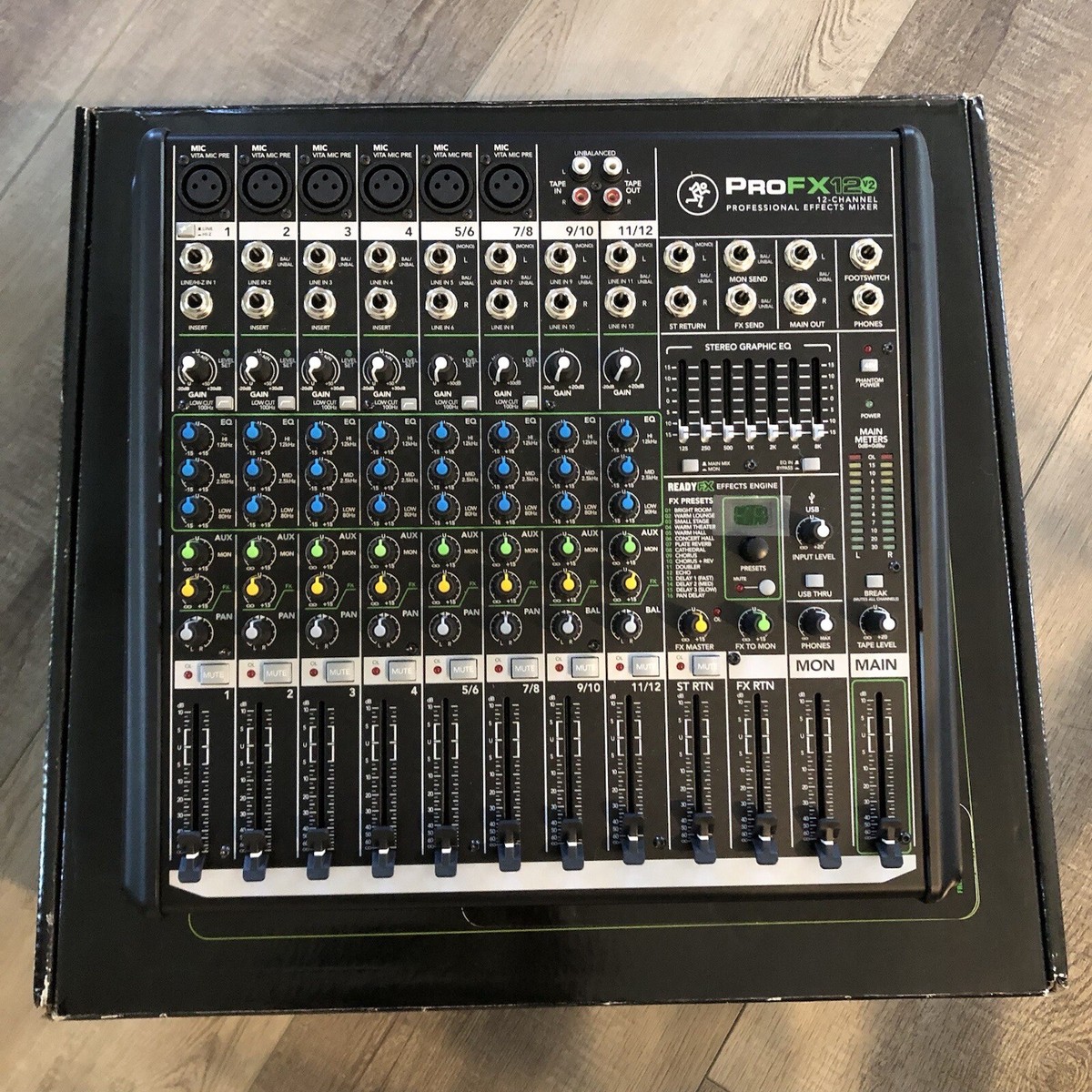 Mackie ProFX12 v2 12-Channel Mixer with USB 663961045635| eBay